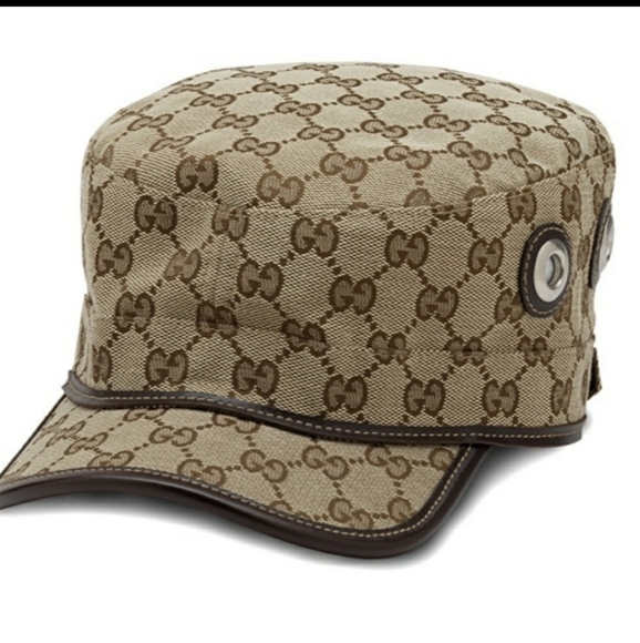 gucci military hat